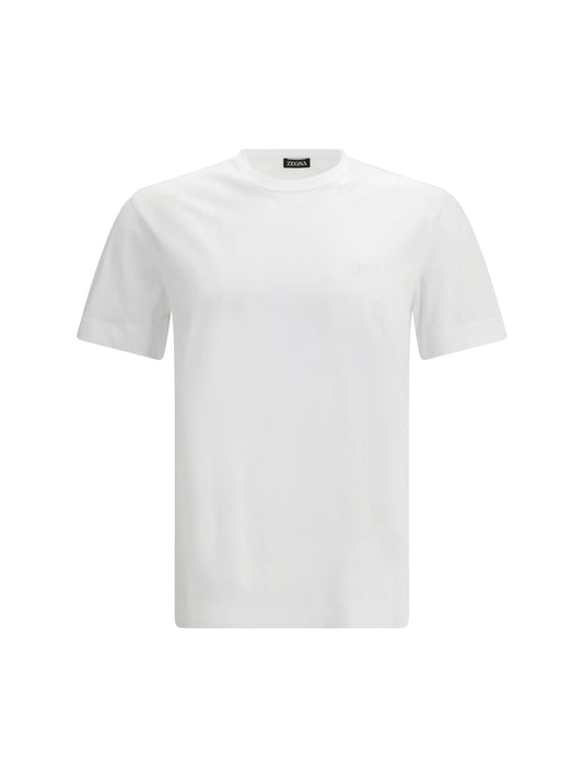 ZEGNA Short-sleeve cotton T-shirt