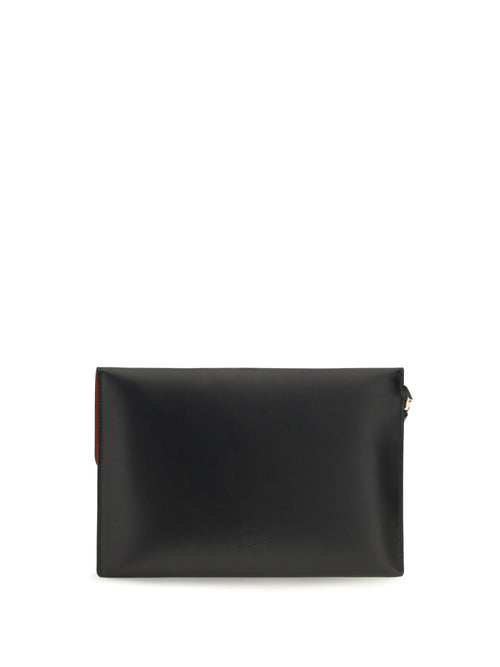 Christian Louboutin Bettina Leather Pouch - Black