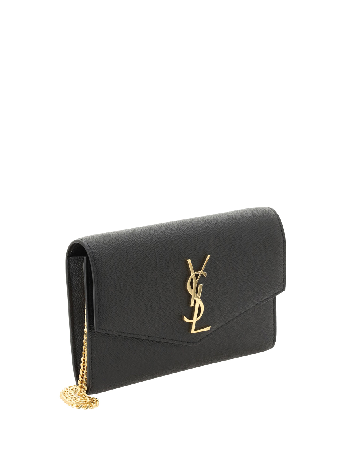 Saint Laurent Chain Wallet - Black