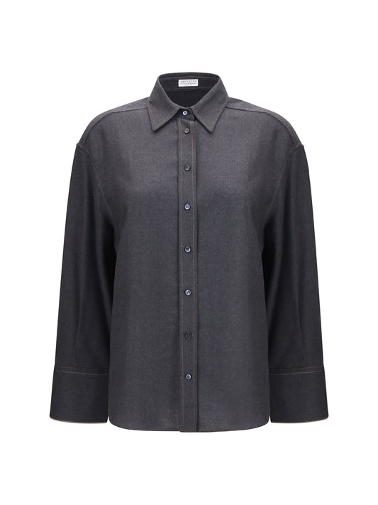 BRUNELLO CUCINELLI Virgin wool Shirt