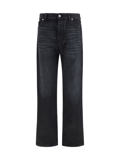 Fendi Long Jeans - Black