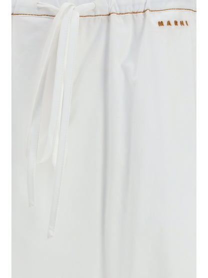 MARNI Draping wide-leg Pants