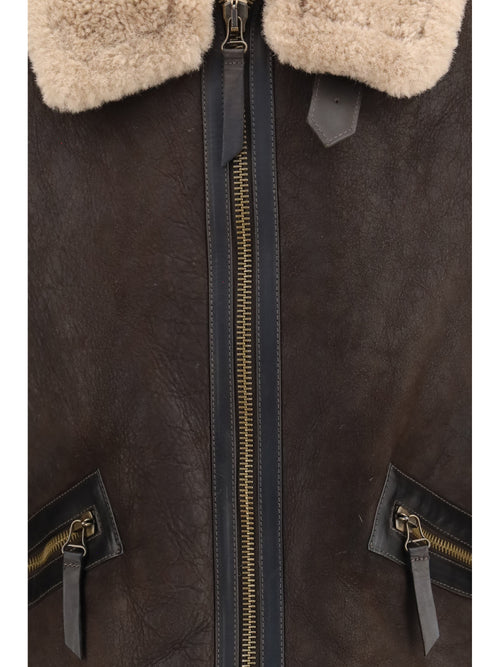 Belstaff Winterbrook Jacket - Dark Brown/Navy