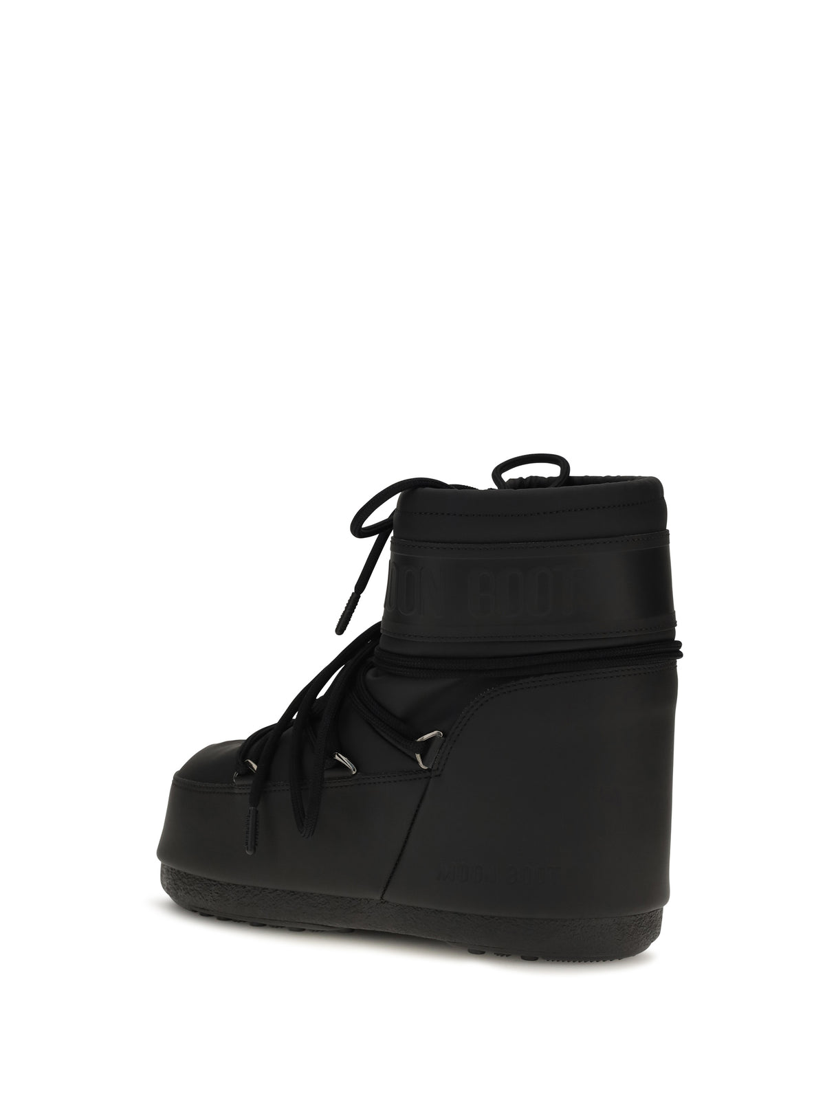 Moon Boot Icon Low Rubber Boots - Black