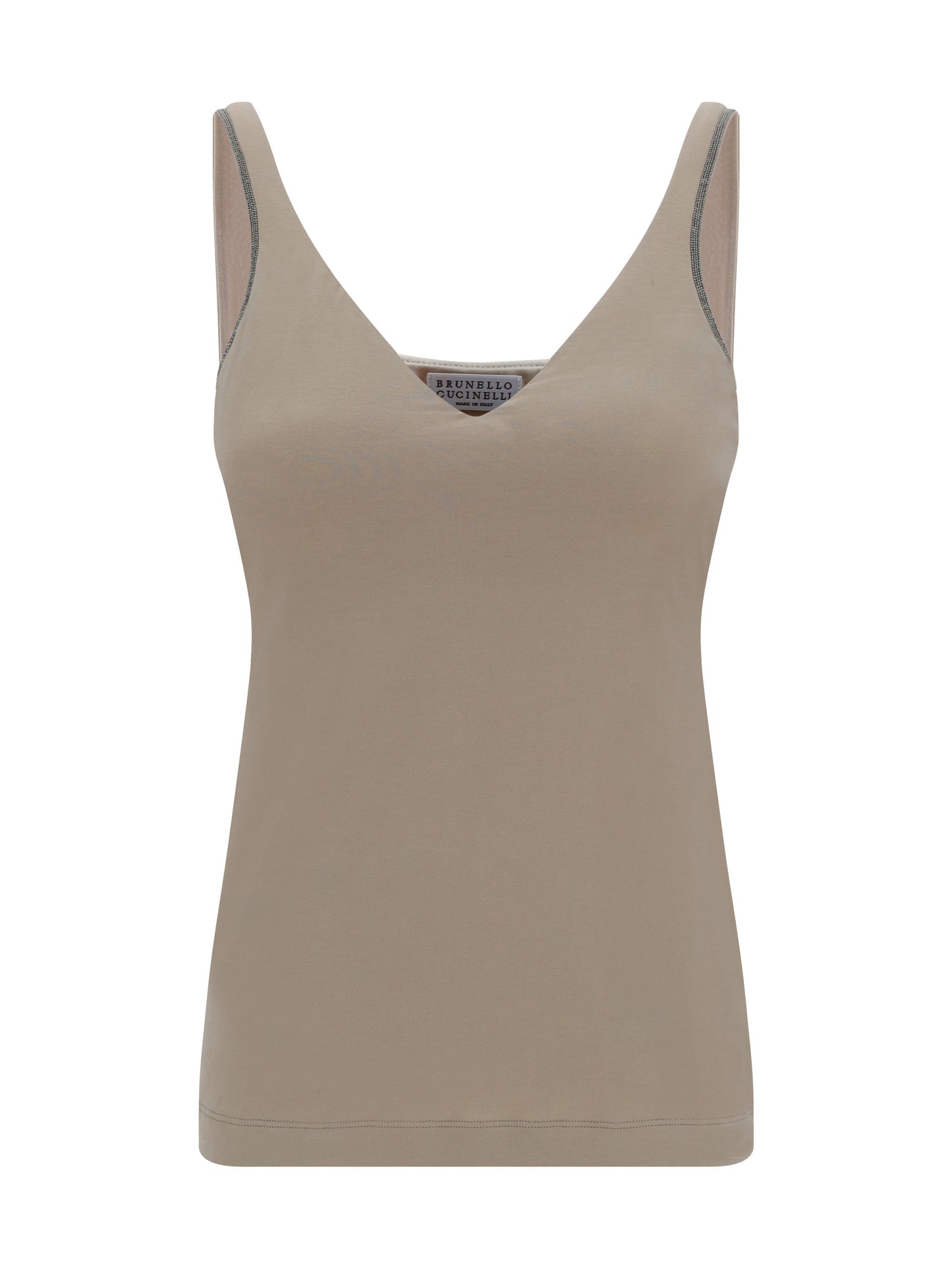 BRUNELLO CUCINELLI Top with embellishments