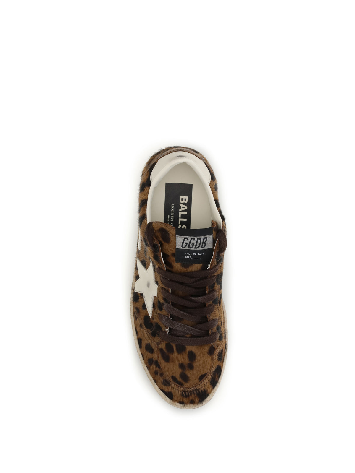 Golden Goose Ball Star Sneakers - Brown/Cream