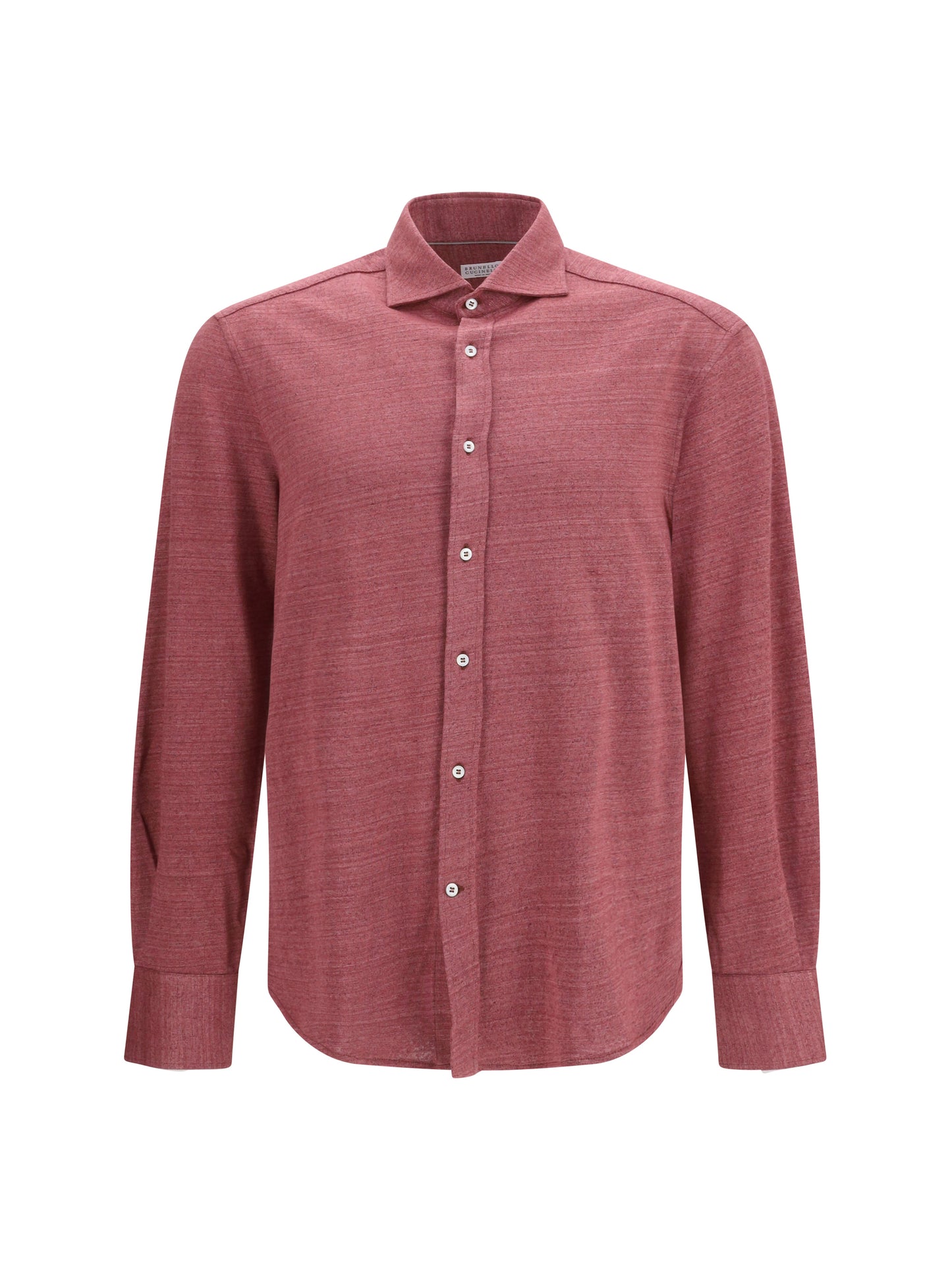 BRUNELLO CUCINELLI Linen and cotton knit Shirt