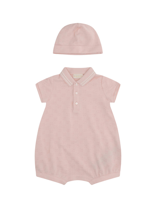 GUCCI Baby GG cotton two-piece gift Set