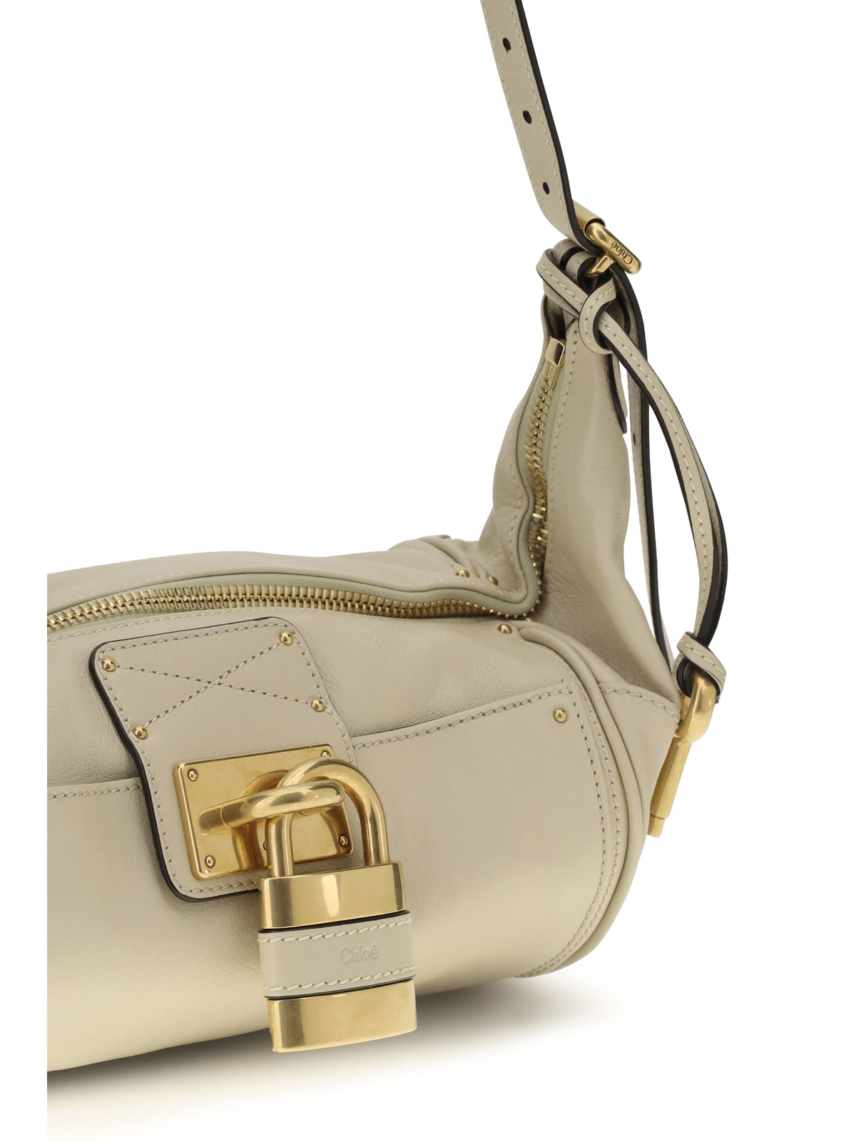 Chloé Small Paddington Shoulder Bag - Cloudy Cream