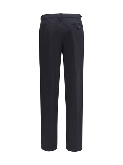 Prada Garment dyed cotton Pants - Bleu