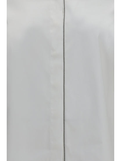 BRUNELLO CUCINELLI Stretch cotton poplin Shirt