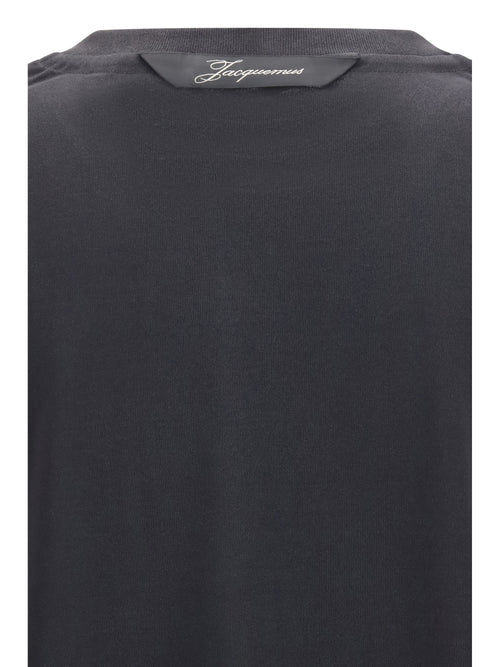 Jacquemus Rond Carré long-sleeve T-shirt - Black
