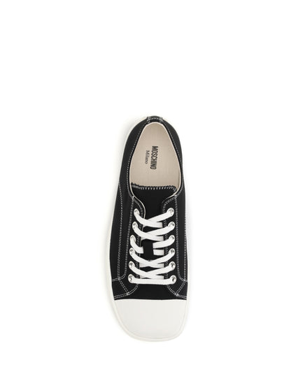MOSCHINO Canvas Couture Sneakers