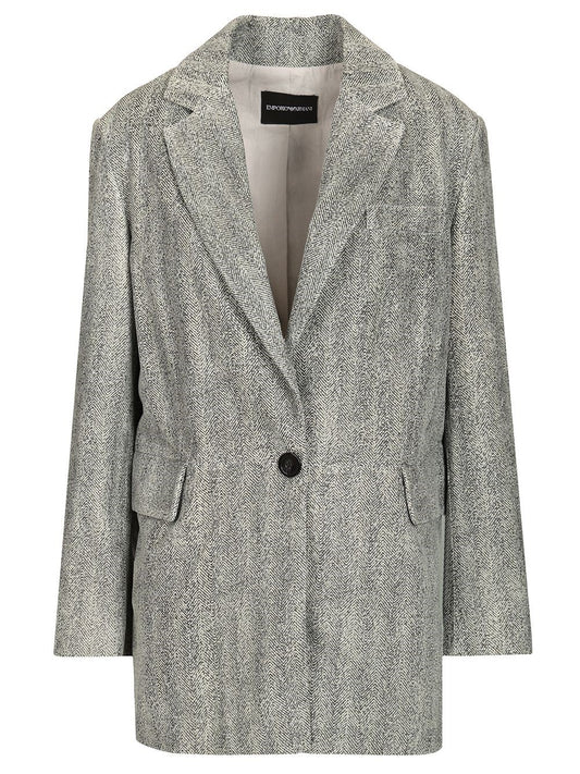 Emporio Armani "Signature" Blazer - Grey