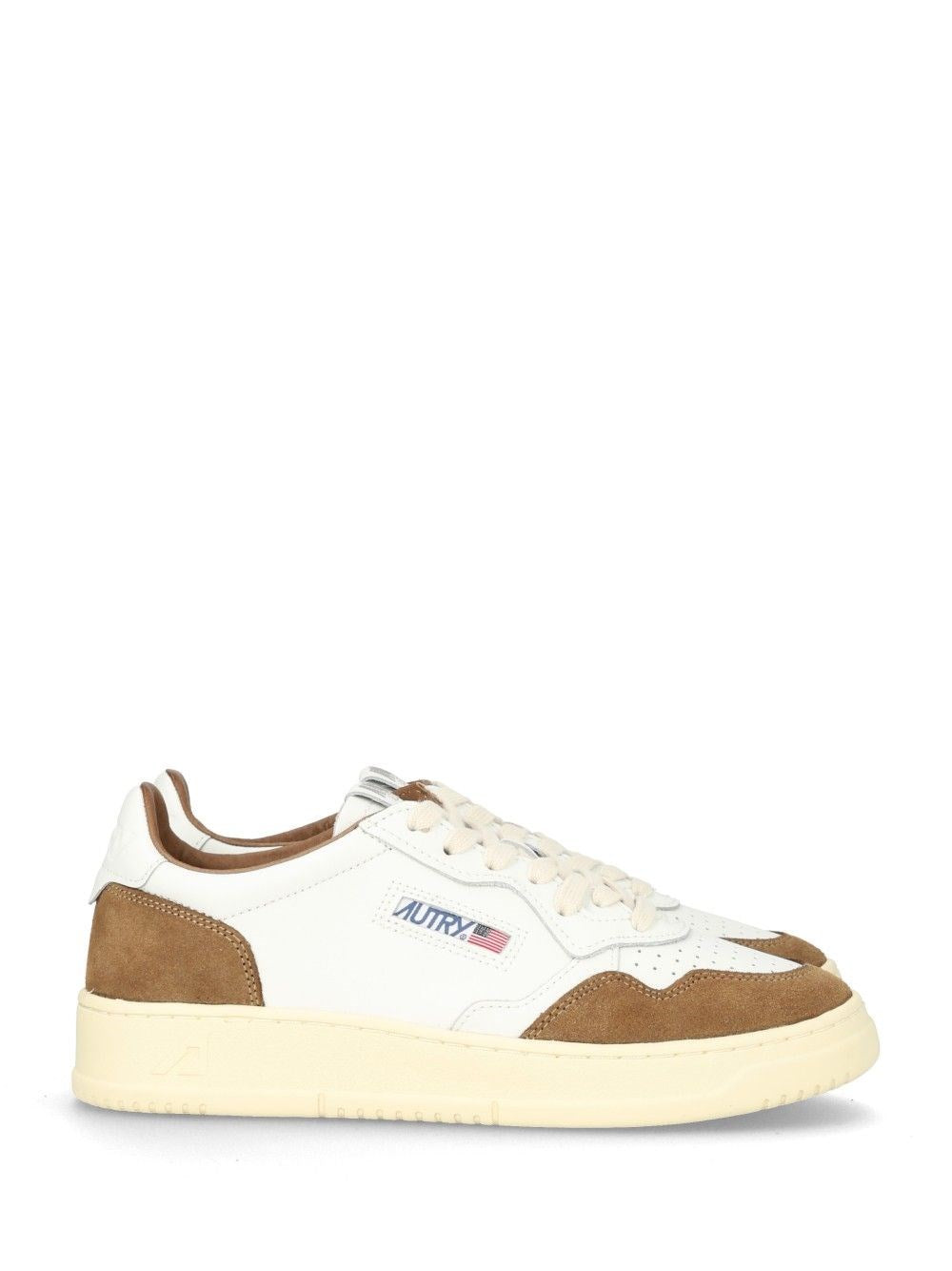 Autry "Medalist Low" Sneakers - Brown