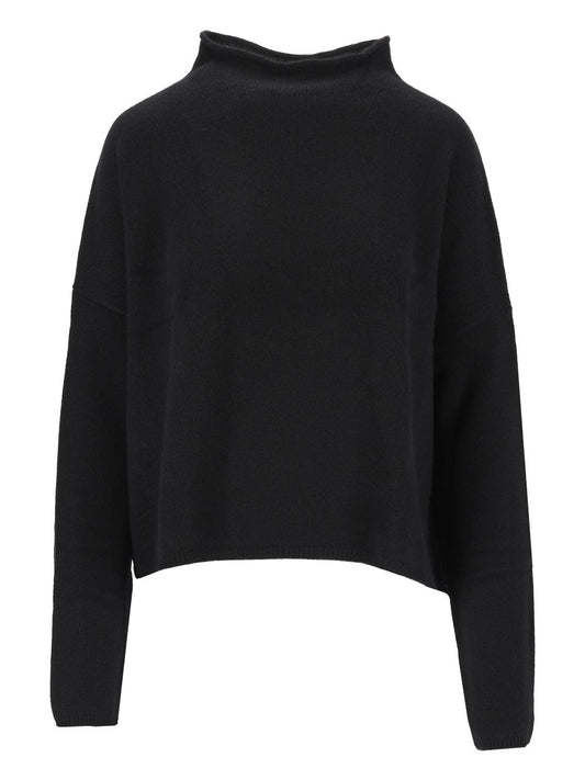 Lisa Yang "Sandy" Cashmere Sweater - Black
