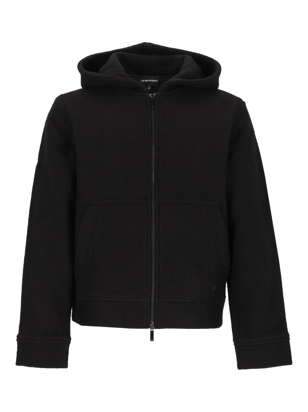 Emporio Armani Hooded Blouson - Black