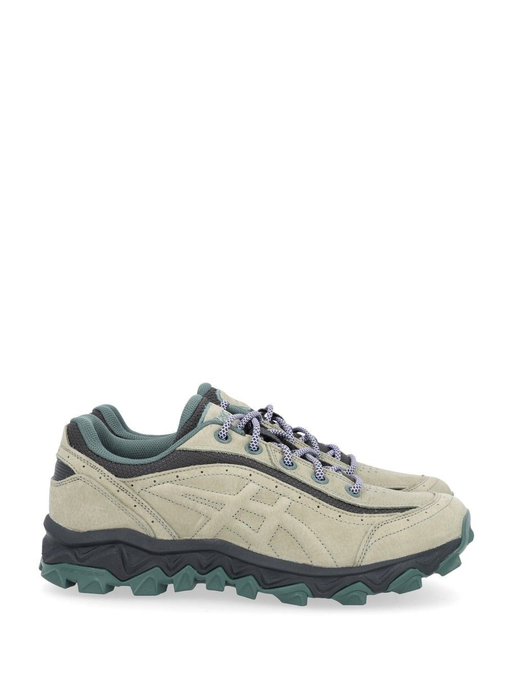 Asics "Gel-Transcend Fj" Leather Sneakers - Green