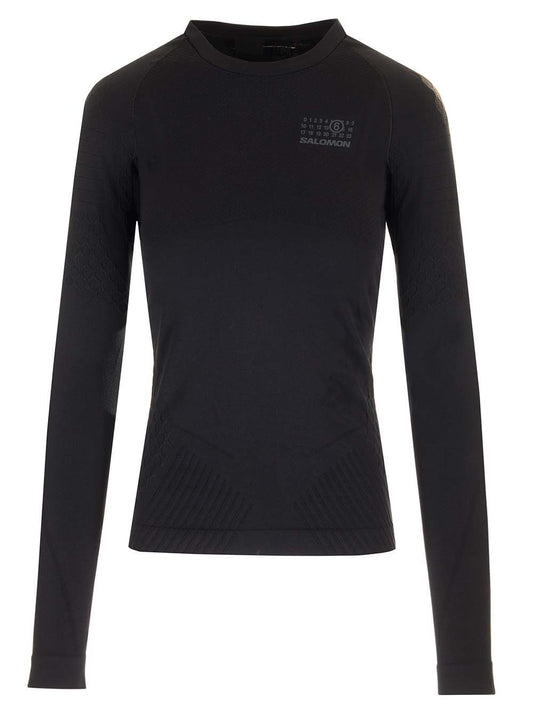 Mm6 Maison Margiela Black Thermal Shirt