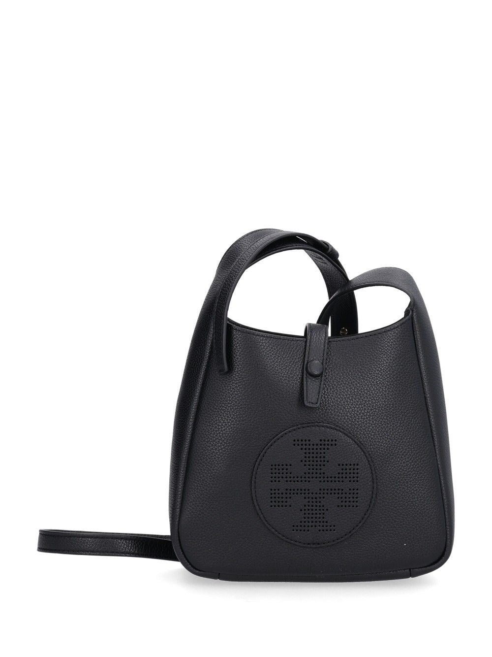 Tory Burch Miller Swing Leather Bag - Black