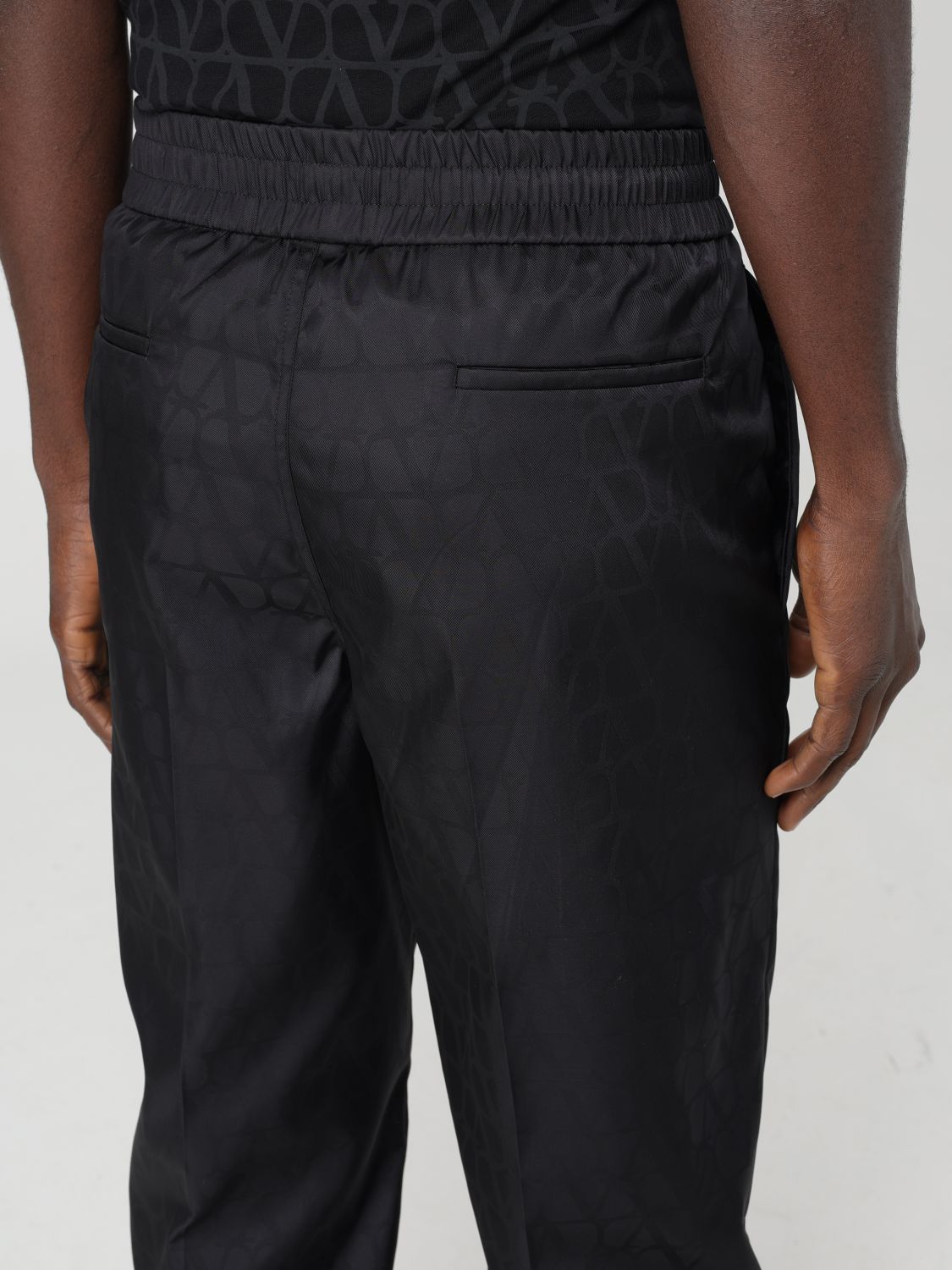 Valentino Pants Men Black