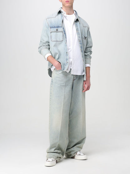 Valentino Jacket Men Stone Washed