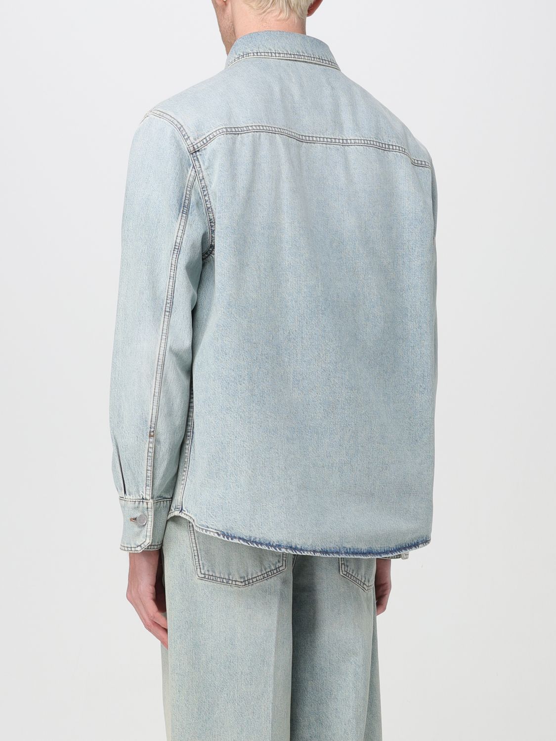 Valentino Jacket Men Stone Washed