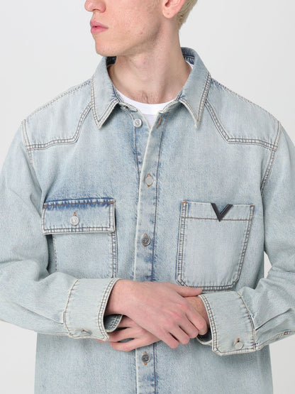 Valentino Jacket Men Stone Washed