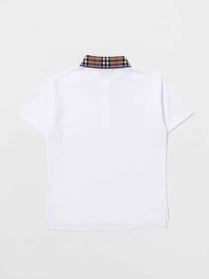 Burberry Polo Shirt Kids White