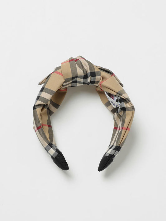 Burberry Hairband Kids Beige