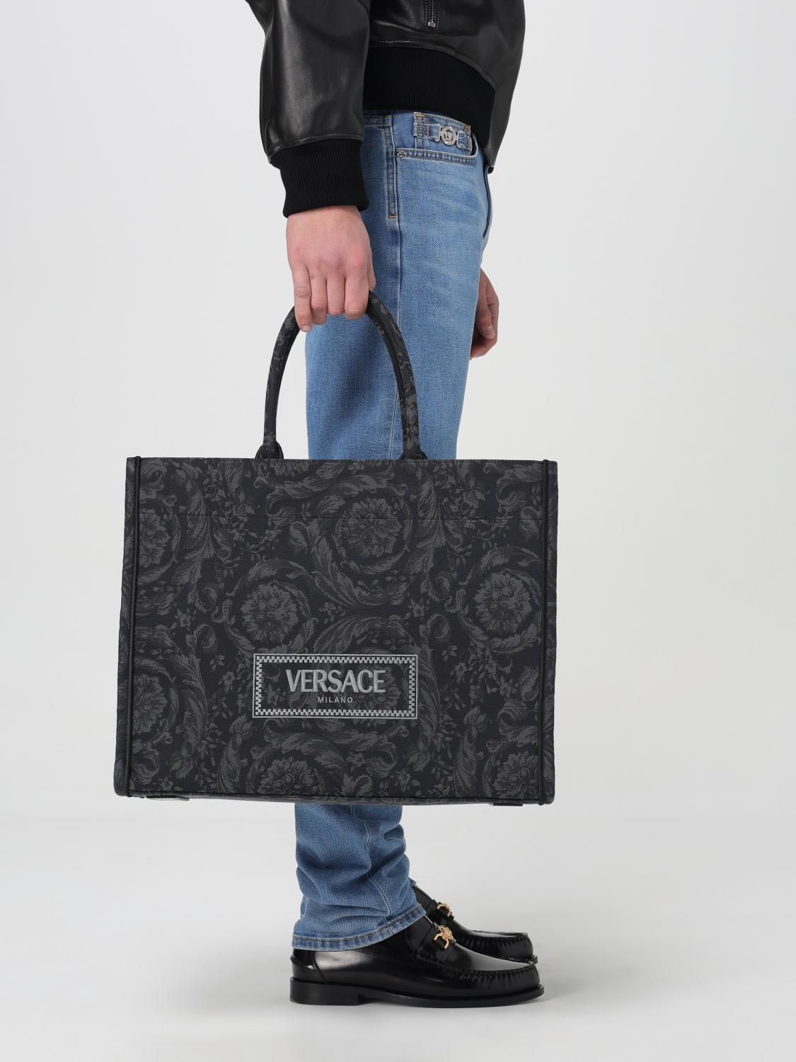 Versace Bags Men Blue
