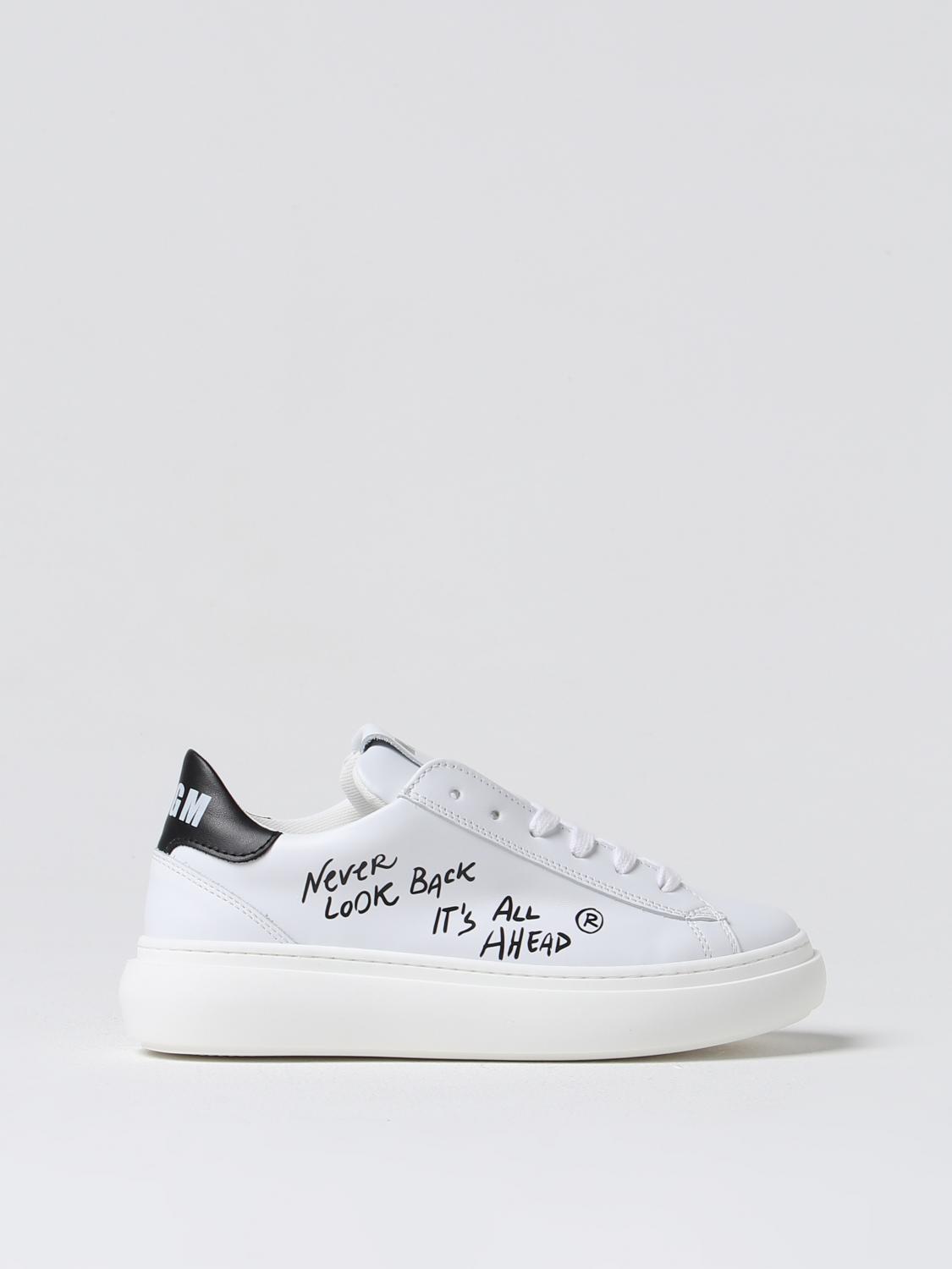 Msgm Kids Sneakers Kids White