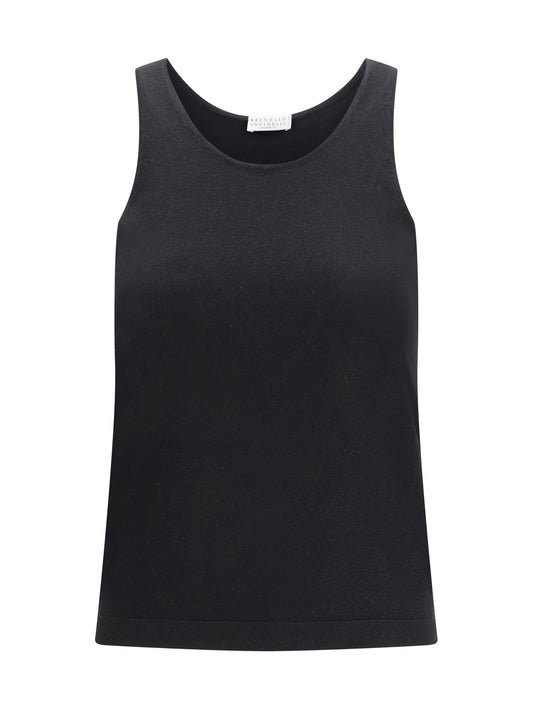 BRUNELLO CUCINELLI Sparkling knit Tank Top