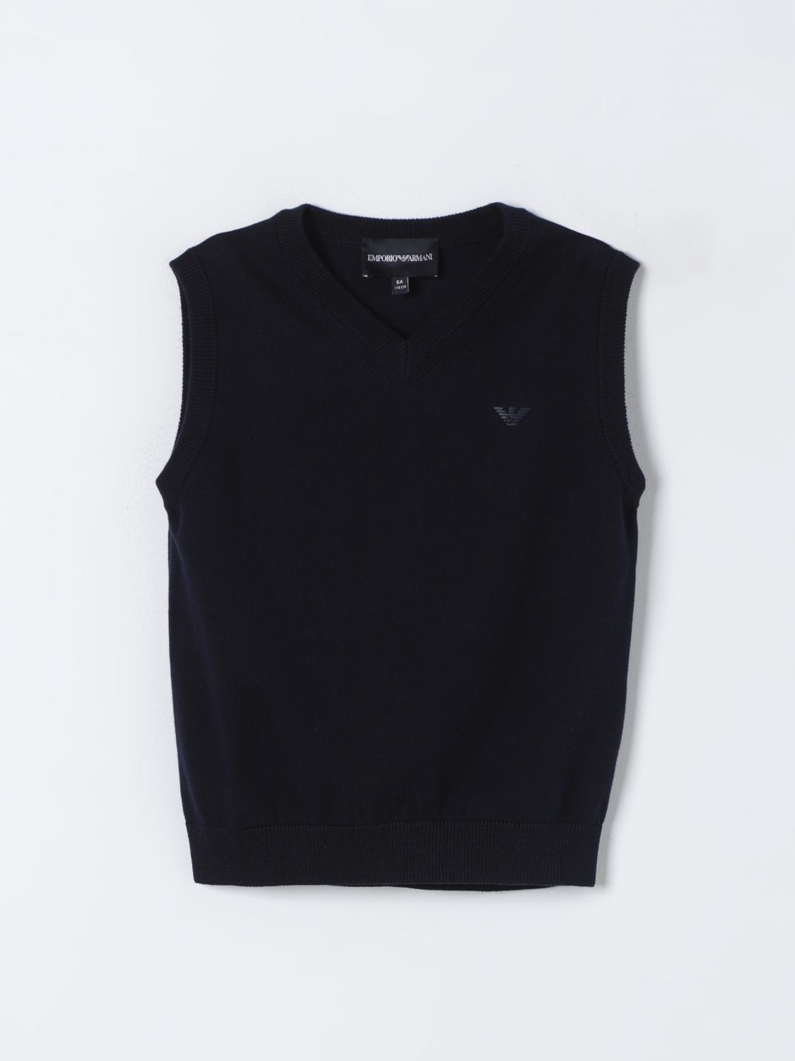Emporio Armani Waistcoat Kids Blue