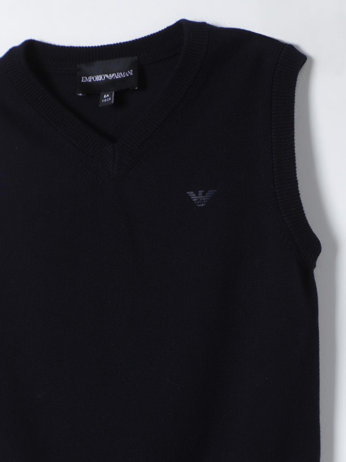 Emporio Armani Waistcoat Kids Blue