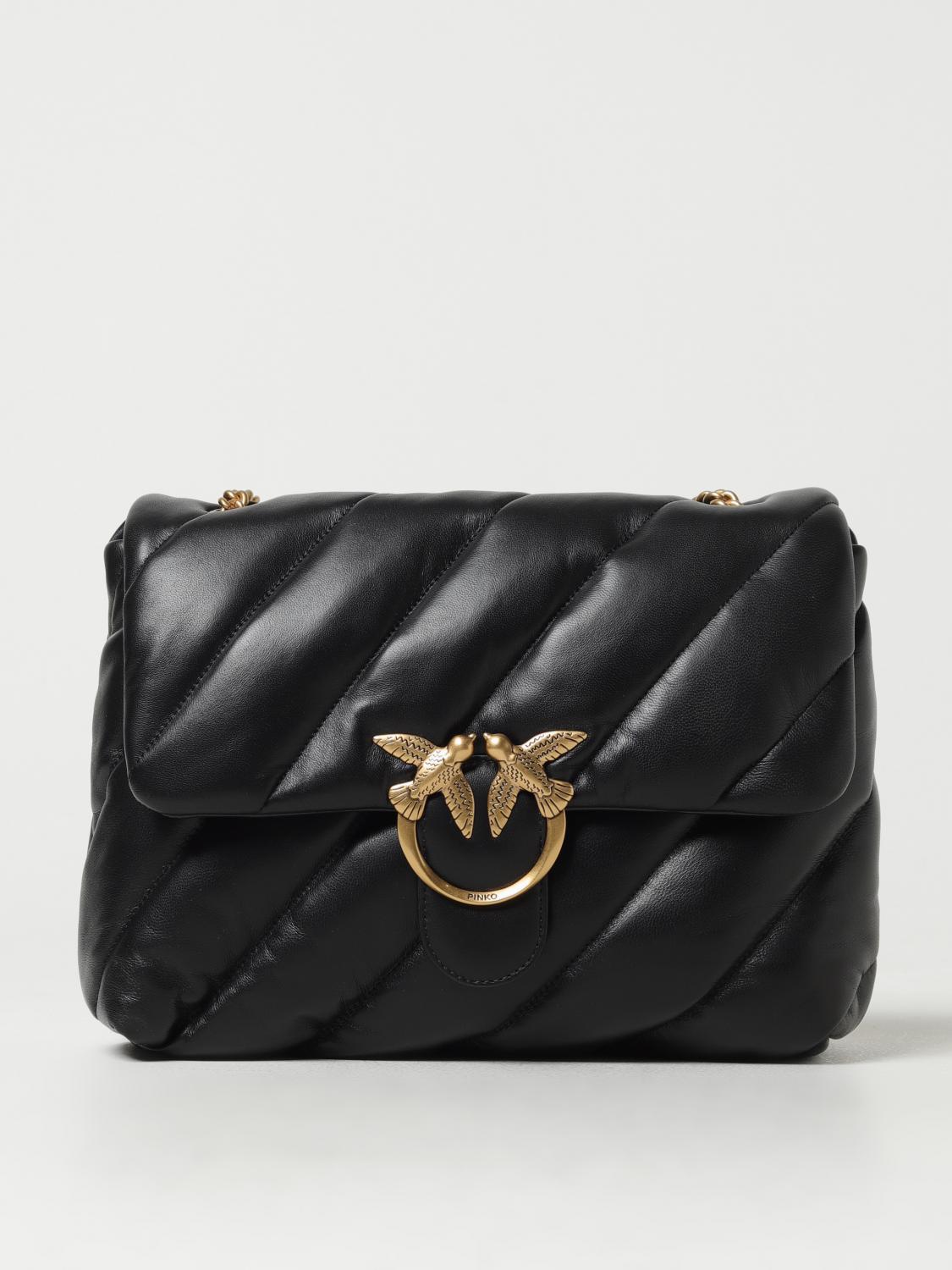 Pinko Shoulder Bag Woman Beige