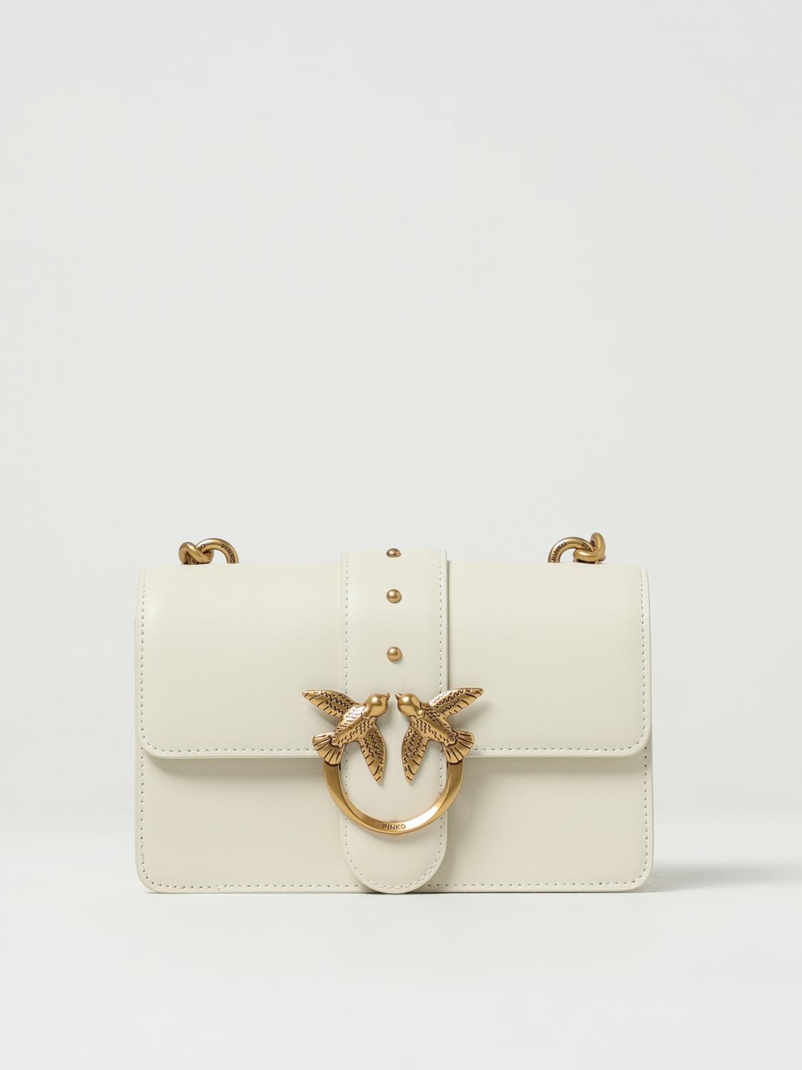 Pinko Mini Bag Woman Beige