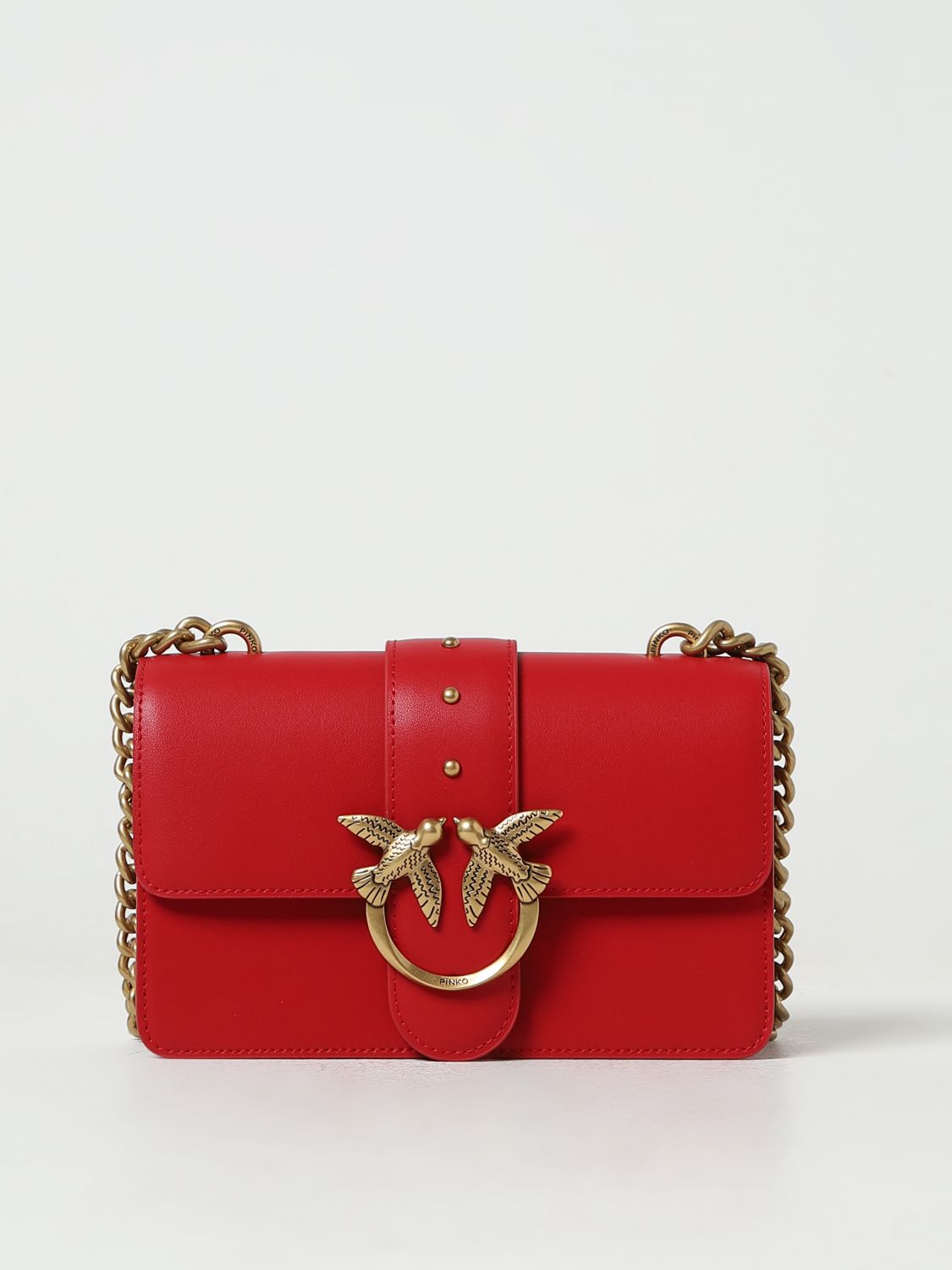 Pinko Mini Bag Woman Beige