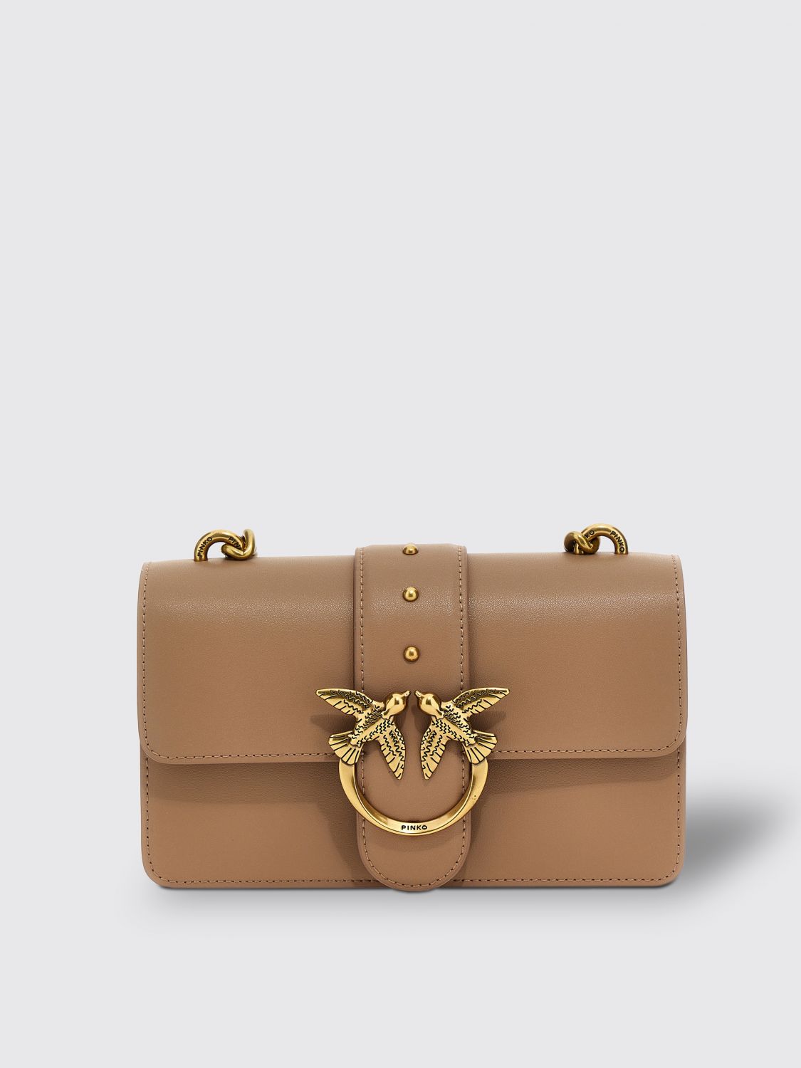 Pinko Mini Bag Woman Beige