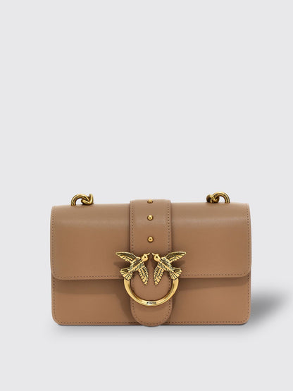 Pinko Mini Bag Woman Beige