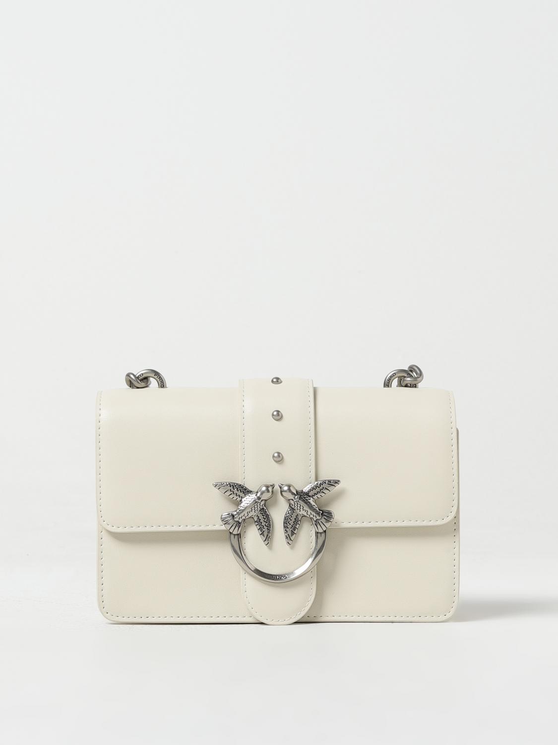 Pinko Mini Bag Woman Beige