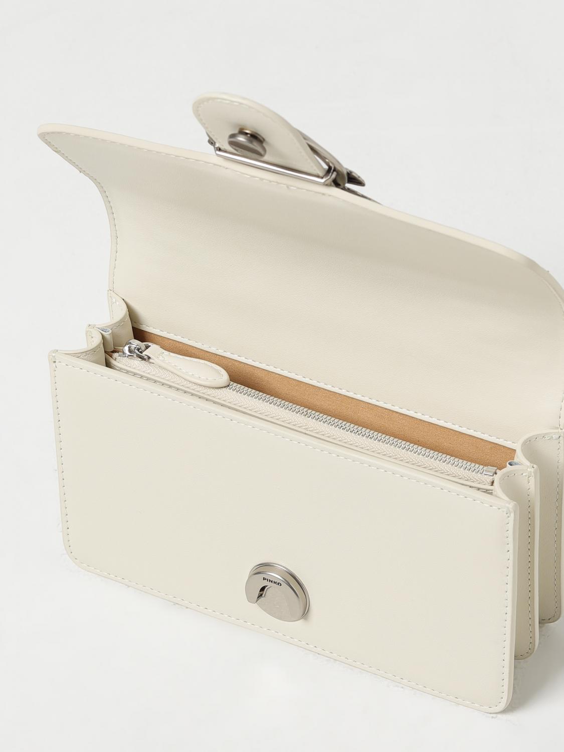 Pinko Mini Bag Woman Beige