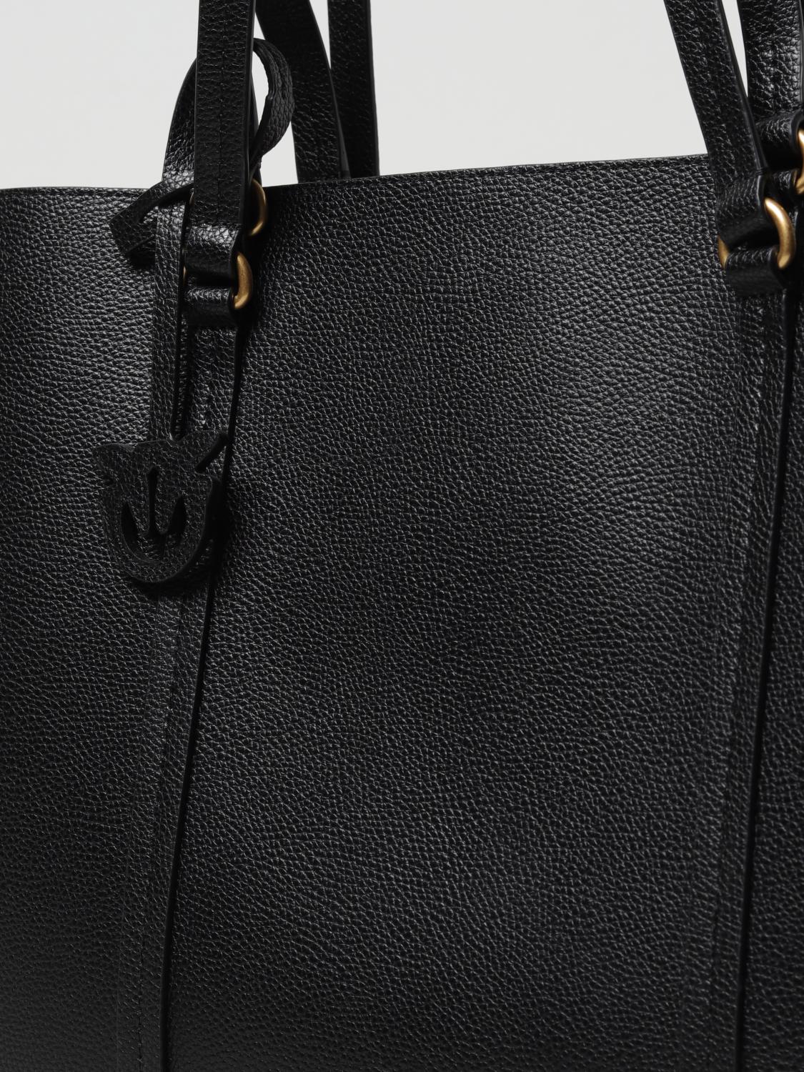 Pinko Tote Bags Woman Black