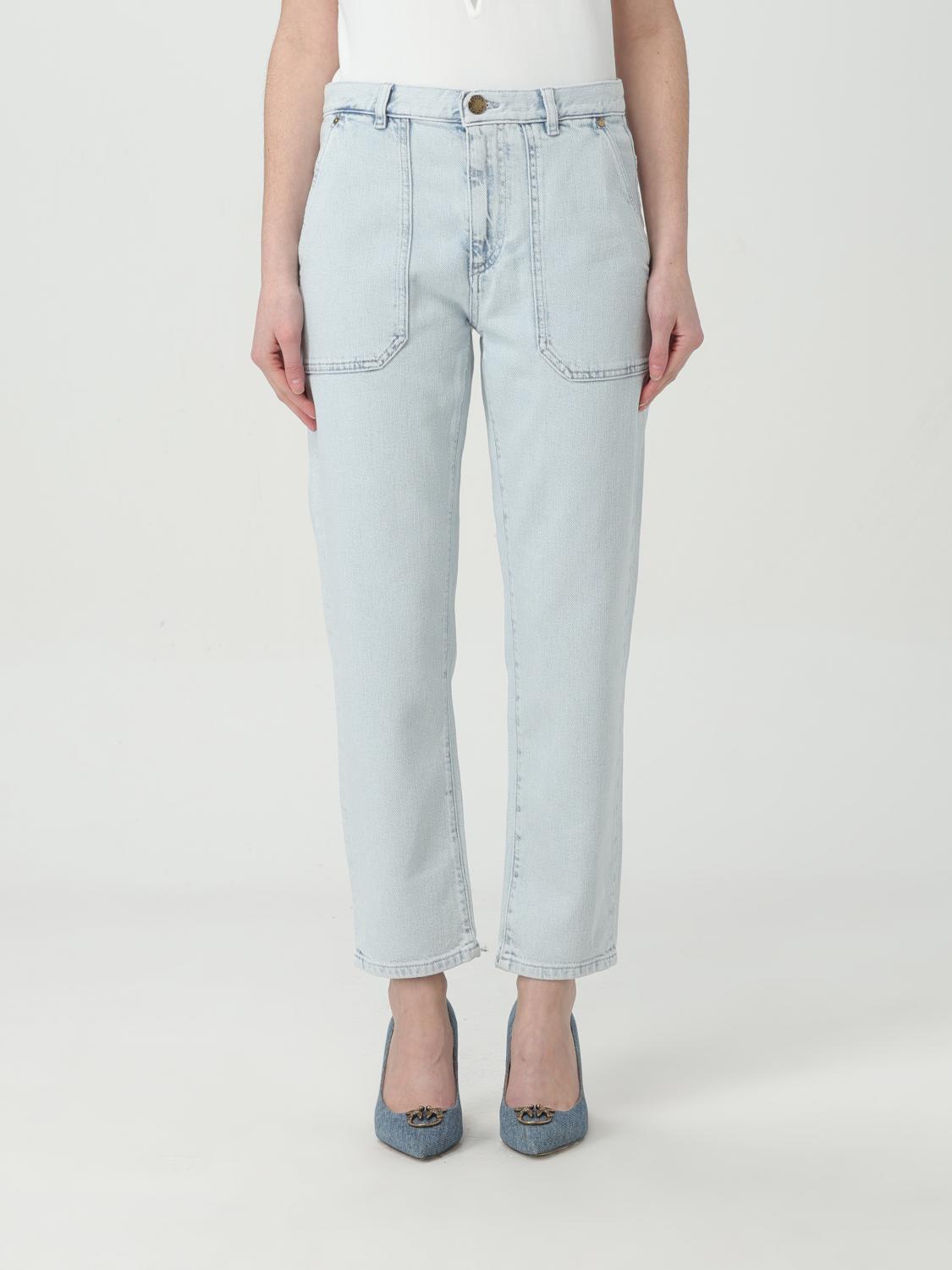 Pinko Jeans Woman Stone Washed