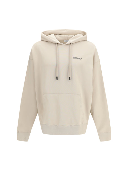Off-White Half Arrows Skate Hoodie - Pumice Stone