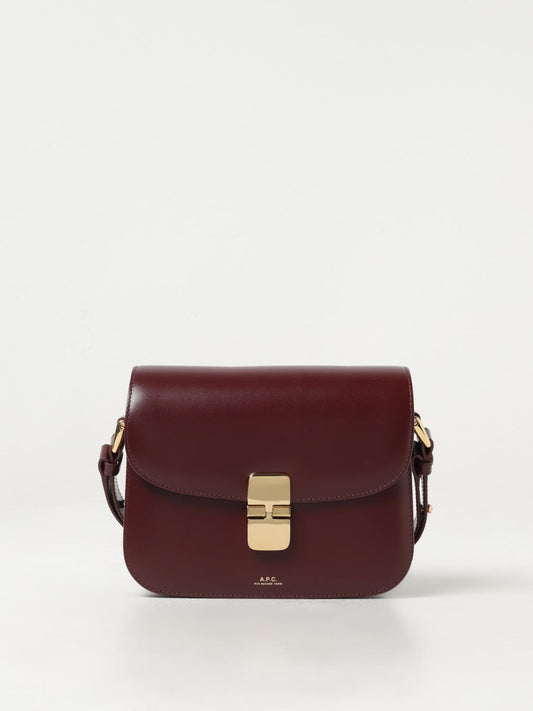 A.P.C. Mini Bag Woman Burgundy