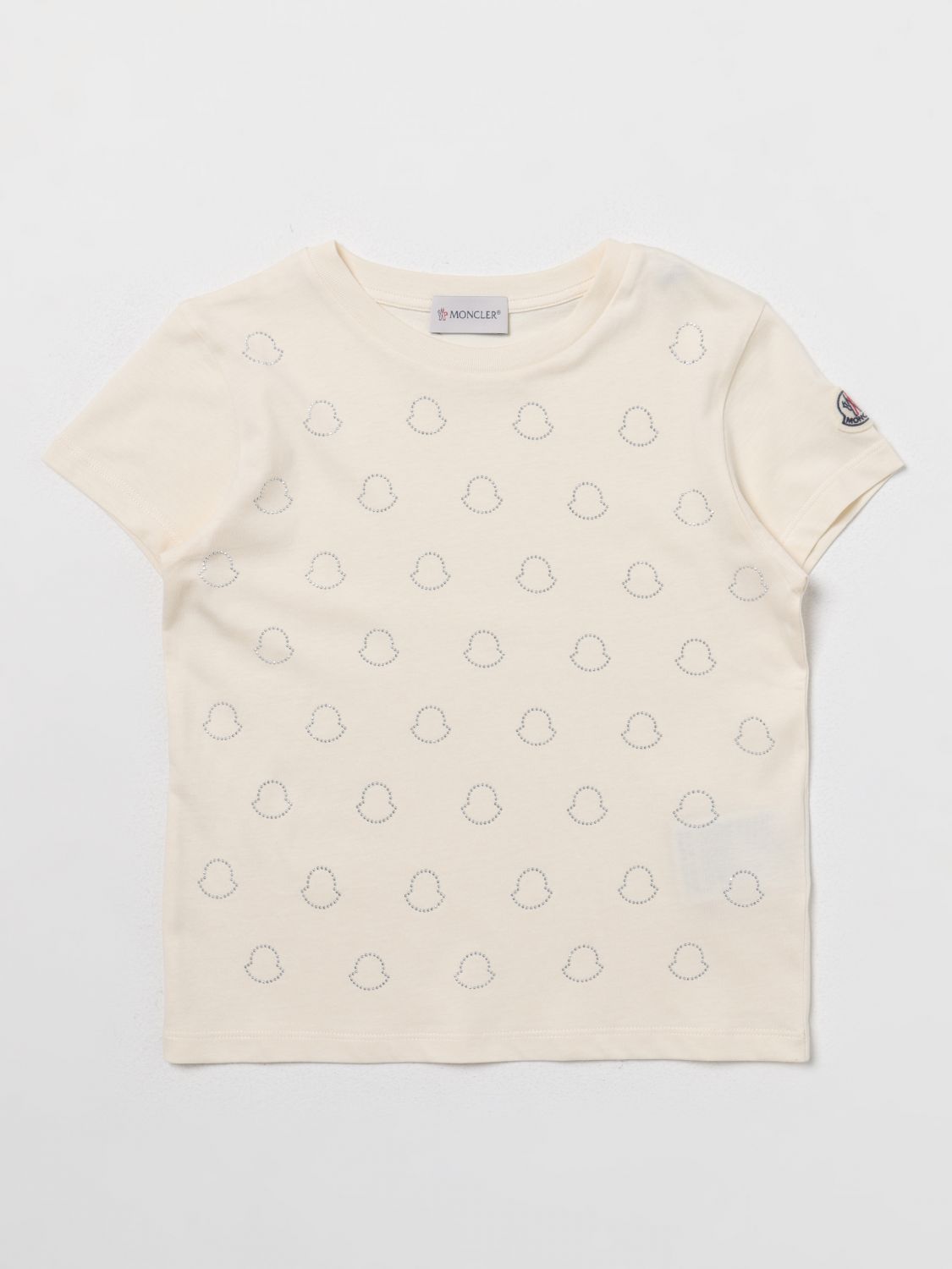 Moncler T Shirt Kids White