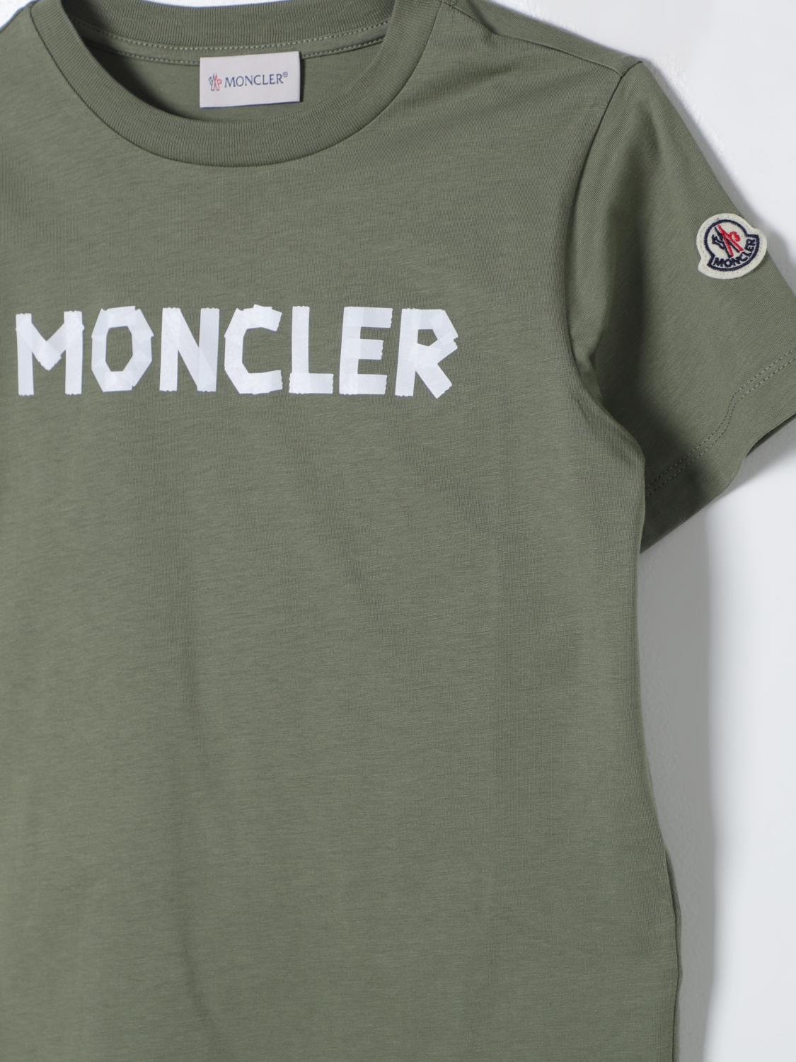 Moncler T Shirt Kids Military