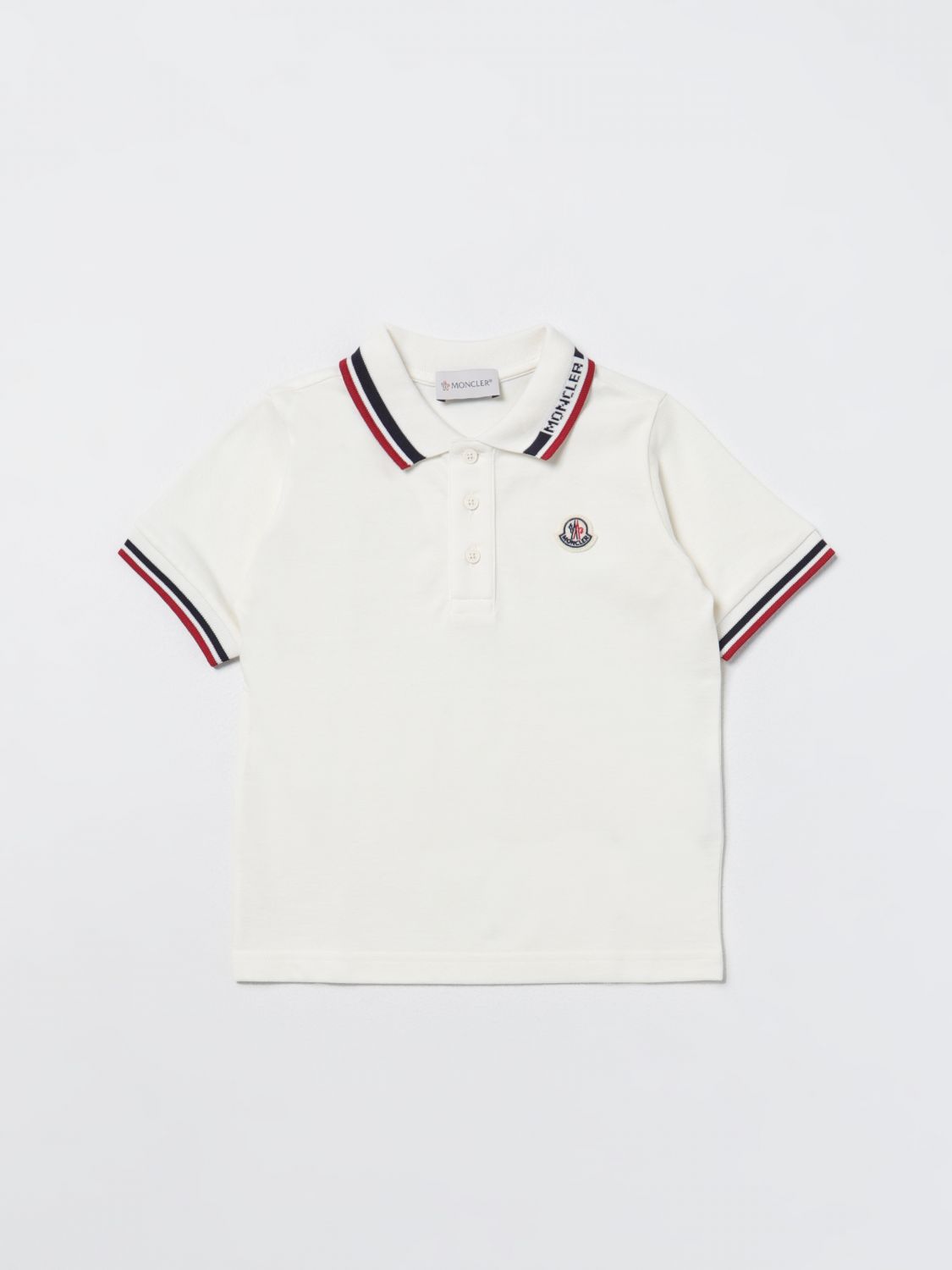 Moncler Polo Shirt Kids Blue