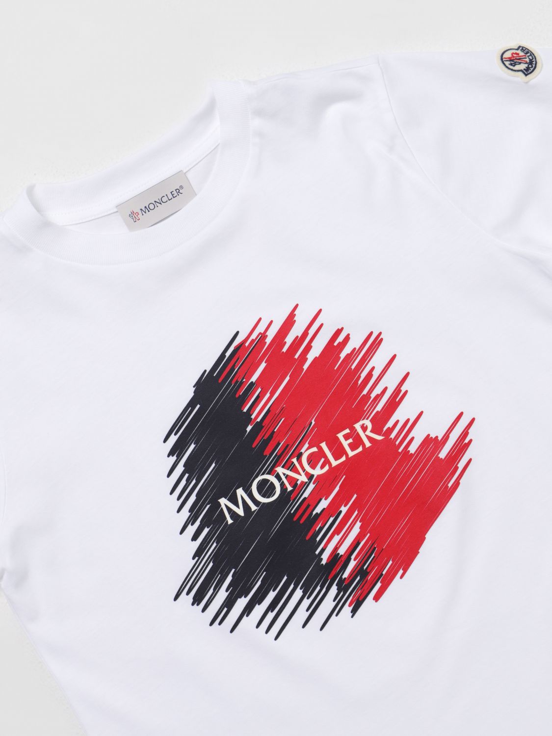 Moncler T Shirt Kids White